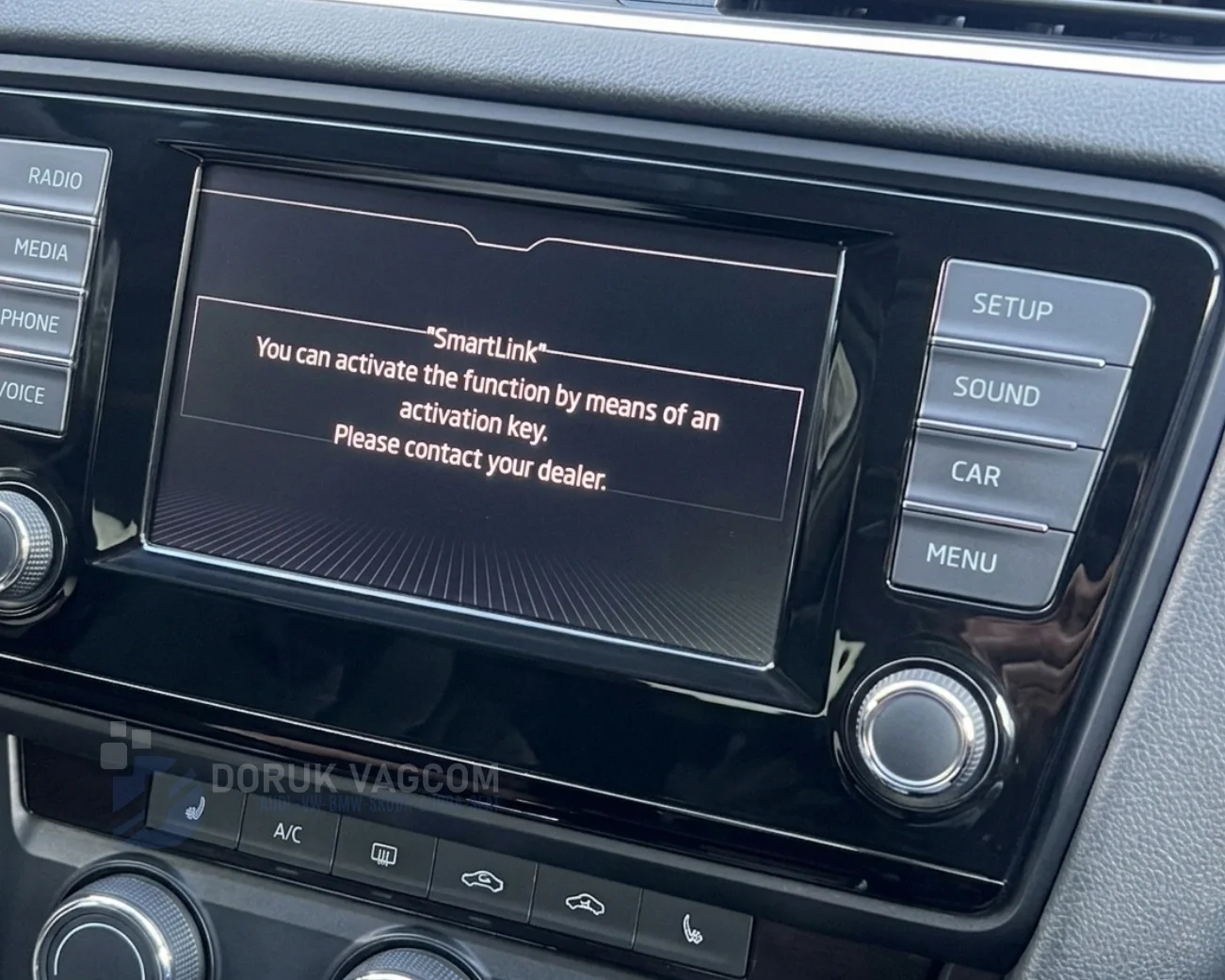 Skoda Octavia A7 2017-2020 CARPLAY AKTİVASYONU Montajı - Detay Görsel 1 -Doruk Vagcom