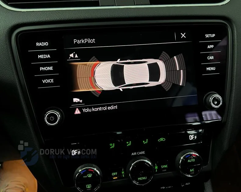 Skoda Octavia A7 2017-2020 PARK SENSÖRÜ MONTAJI Montajı - Detay Görsel 4 -Doruk Vagcom