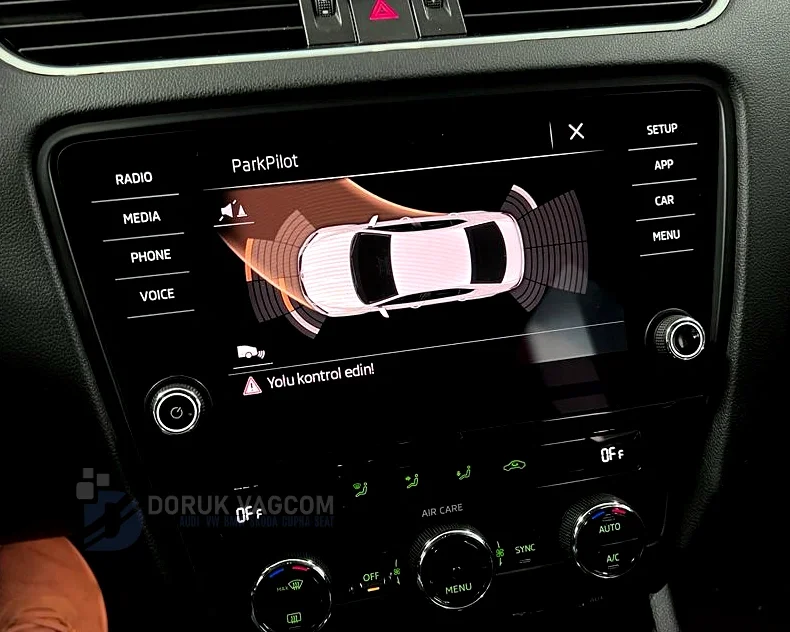 Skoda Octavia A7 2017-2020 PARK SENSÖRÜ MONTAJI Montajı - Detay Görsel 3 -Doruk Vagcom