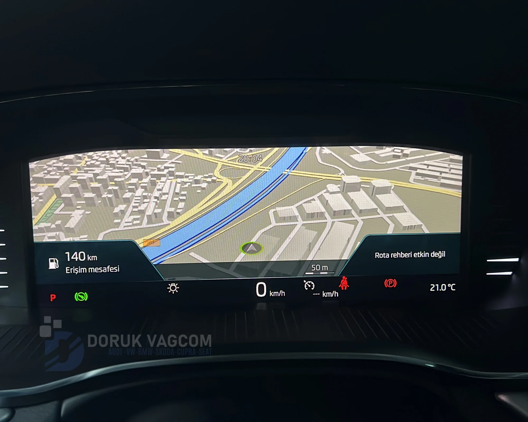 Skoda Octavia A8 2021-2023 NAVİGASYON AKTİVASYONU Montajı - Detay Görsel 2 -Doruk Vagcom