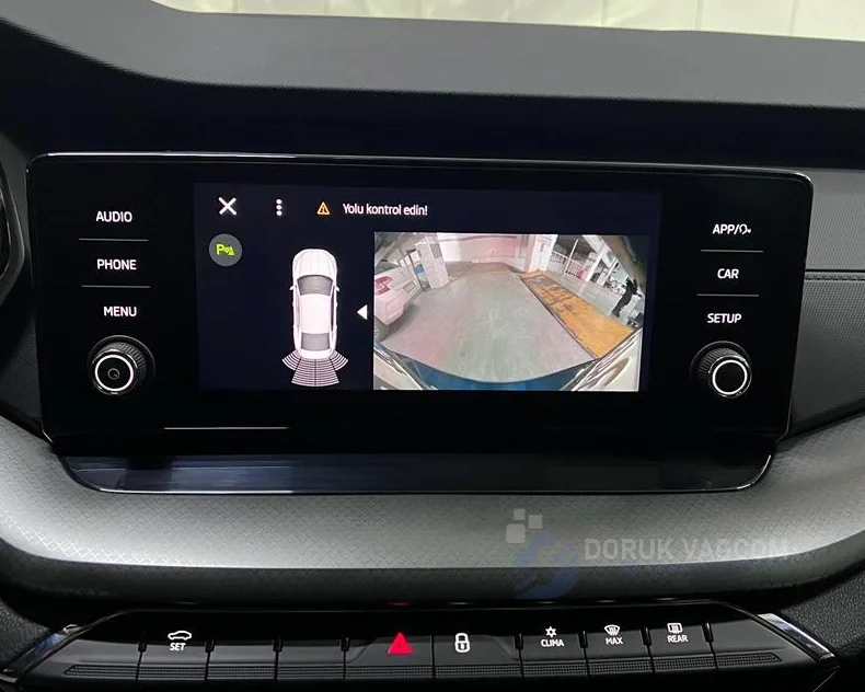 Skoda Octavia A8 2021-2023 GERİ GÖRÜŞ KAMERASI MONTAJI Montajı - Detay Görsel 1 -Doruk Vagcom