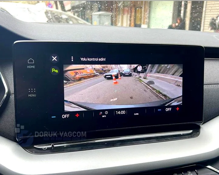 Skoda Octavia A8 2021-2023 GERİ GÖRÜŞ KAMERASI MONTAJI Montajı - Detay Görsel 1 -Doruk Vagcom