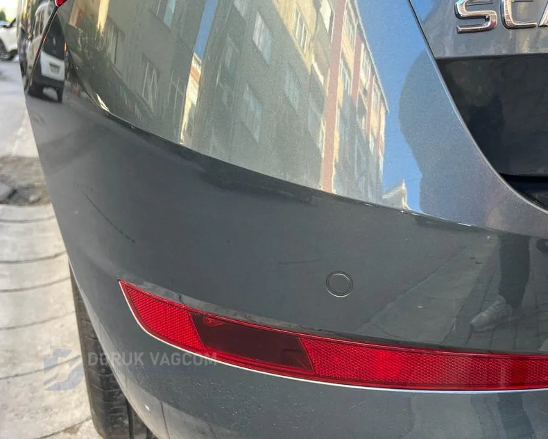 Skoda Scala NW4 2019-2026 PARK SENSÖRÜ MONTAJI Montajı - Detay Görsel 6 -Doruk Vagcom