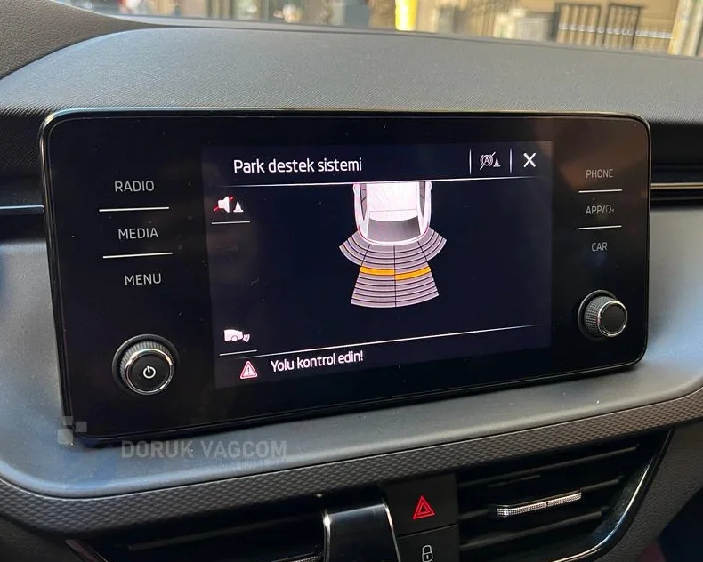 Skoda Scala NW4 2019-2026 PARK SENSÖRÜ MONTAJI Montajı - Detay Görsel 1 -Doruk Vagcom