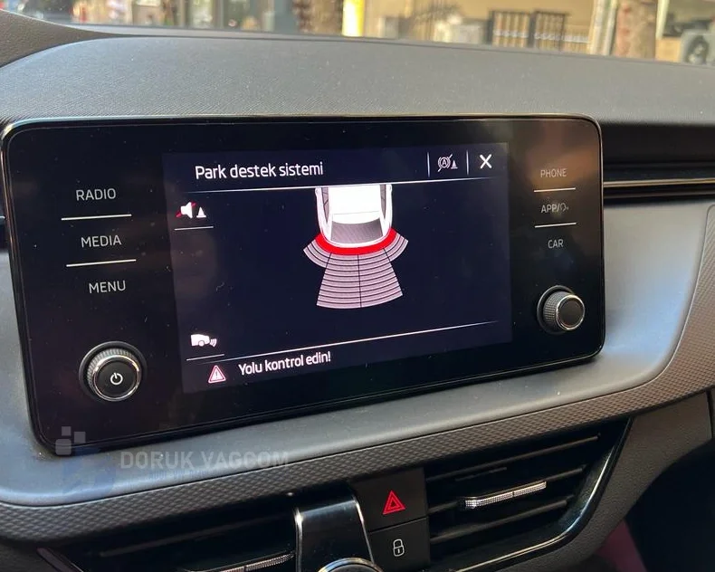 Skoda Scala NW4 2019-2026 PARK SENSÖRÜ MONTAJI Montajı - Detay Görsel 12 -Doruk Vagcom