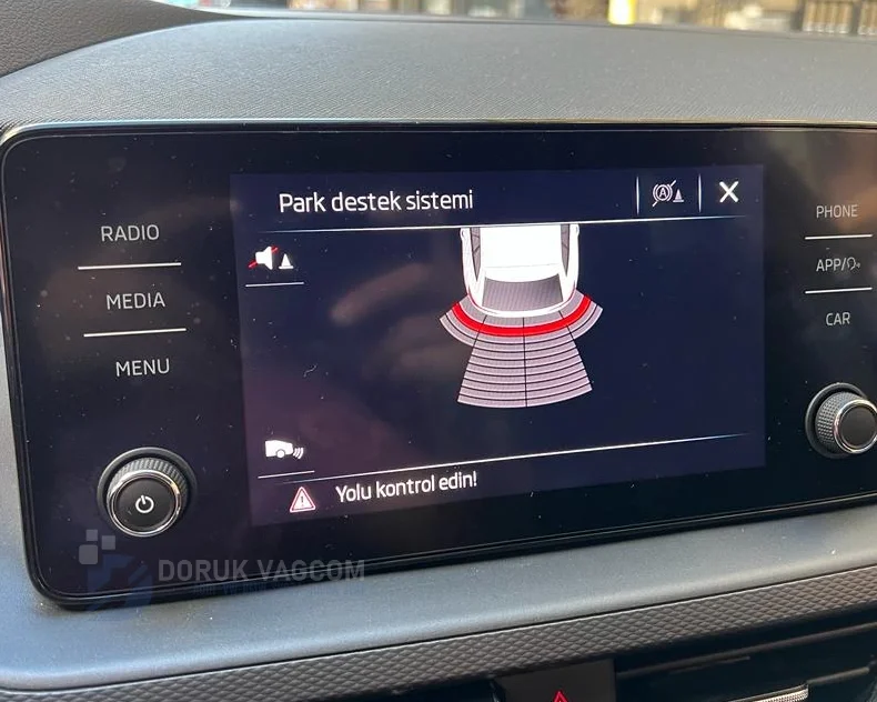 Skoda Scala NW4 2019-2026 PARK SENSÖRÜ MONTAJI Montajı - Detay Görsel 11 -Doruk Vagcom