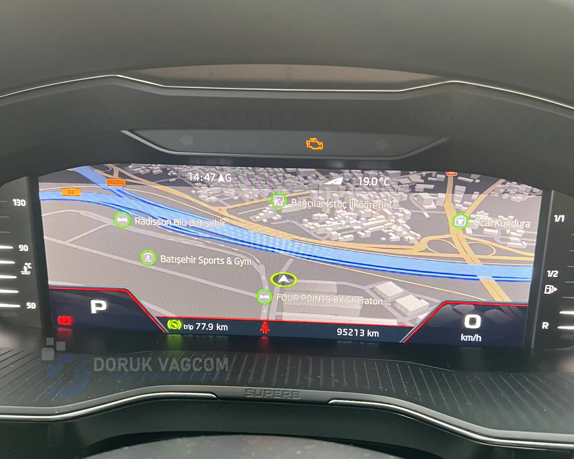 Skoda Superb 3V 2015-2024 NAVİGASYON AKTİVASYONU Montajı - Detay Görsel 3 -Doruk Vagcom