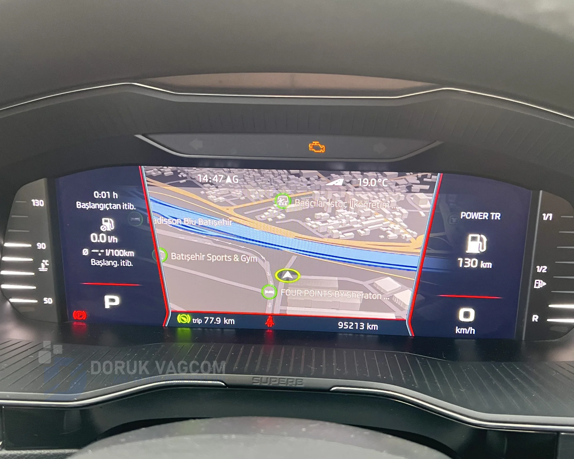 Skoda Superb 3V 2015-2024 NAVİGASYON AKTİVASYONU Montajı - Detay Görsel 4 -Doruk Vagcom