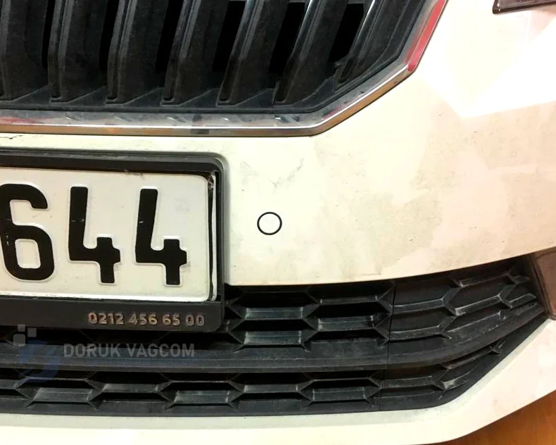 Skoda Superb 3V 2015-2024 PARK SENSÖRÜ MONTAJI Montajı - Detay Görsel 8 -Doruk Vagcom