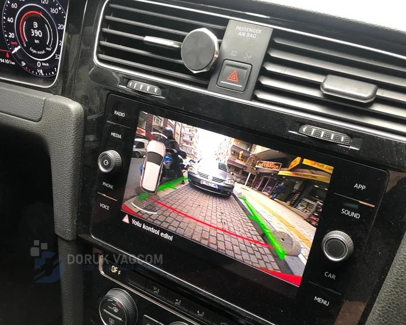 Volkswagen Golf MK7.5 2017-2020 GERİ GÖRÜŞ KAMERASI MONTAJI Montajı - Detay Görsel 5 -Doruk Vagcom