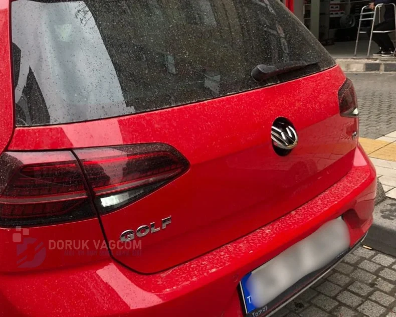 Volkswagen Golf MK7.5 2017-2020 GERİ GÖRÜŞ KAMERASI MONTAJI Montajı - Detay Görsel 4 -Doruk Vagcom