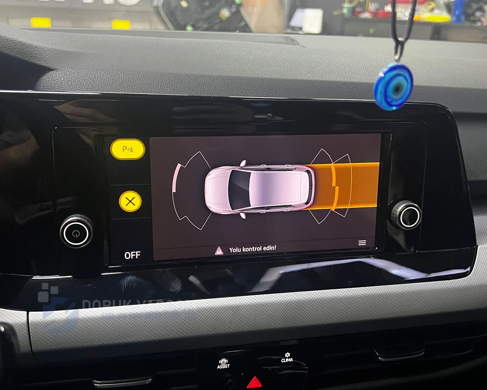 Volkswagen Golf MK8 2020-2026 PARK SENSÖRÜ MONTAJI Montajı - Detay Görsel 9 -Doruk Vagcom