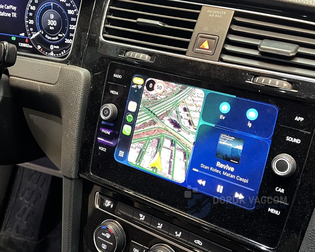 Volkswagen Golf MK7.5 2017-2020 CARPLAY AKTİVASYONU Montajı - Detay Görsel 3 -Doruk Vagcom