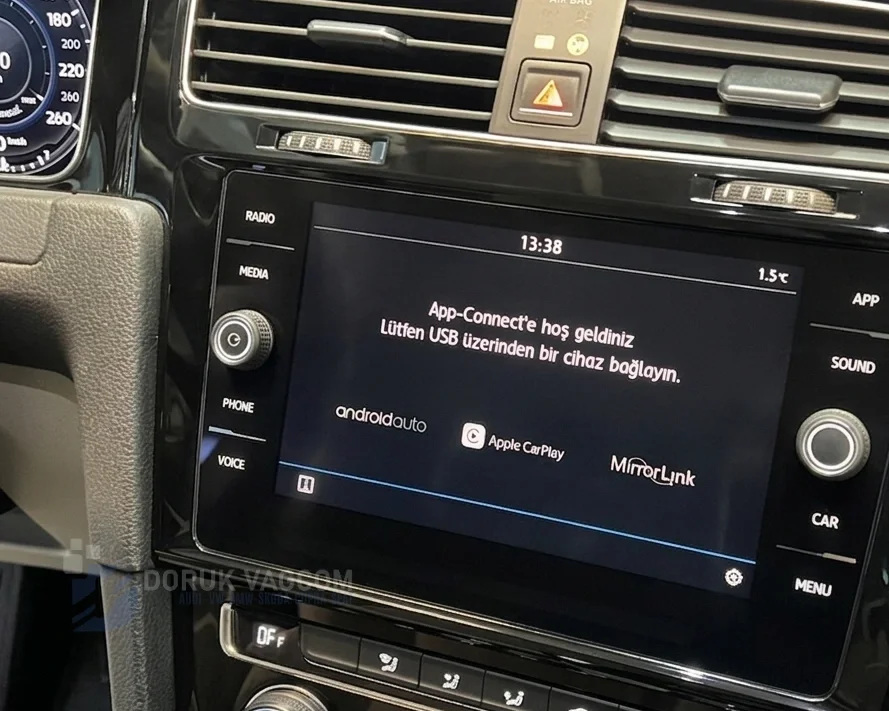 Volkswagen Golf MK7.5 2017-2020 CARPLAY AKTİVASYONU Montajı - Detay Görsel 5 -Doruk Vagcom