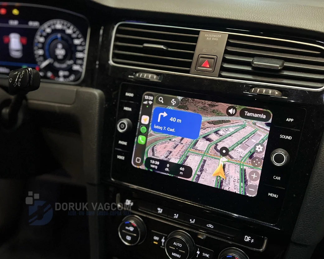Volkswagen Golf MK7.5 2017-2020 CARPLAY AKTİVASYONU Montajı - Detay Görsel 2 -Doruk Vagcom