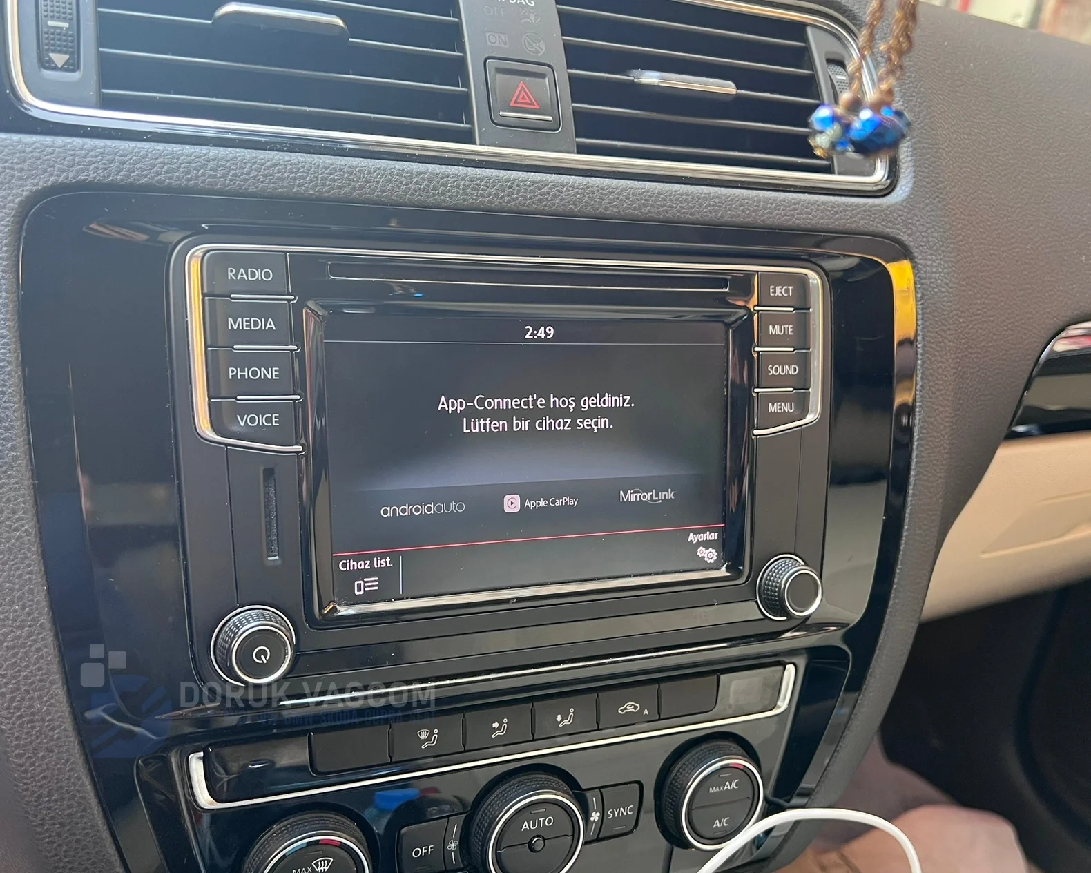 Volkswagen Jetta MK6.5 2015-2018 CARPLAY AKTİVASYONU Montajı - Detay Görsel 3 -Doruk Vagcom