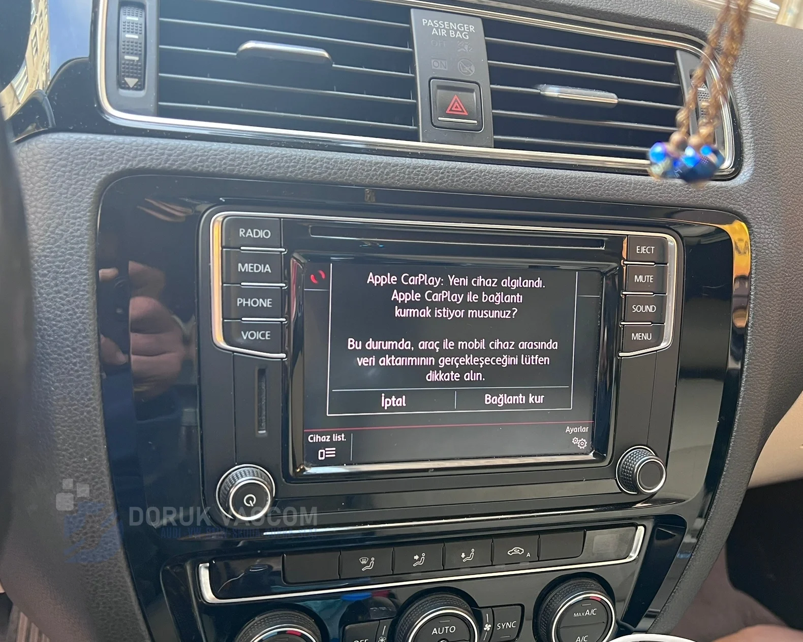 Volkswagen Jetta MK6.5 2015-2018 CARPLAY AKTİVASYONU Montajı - Detay Görsel 4 -Doruk Vagcom