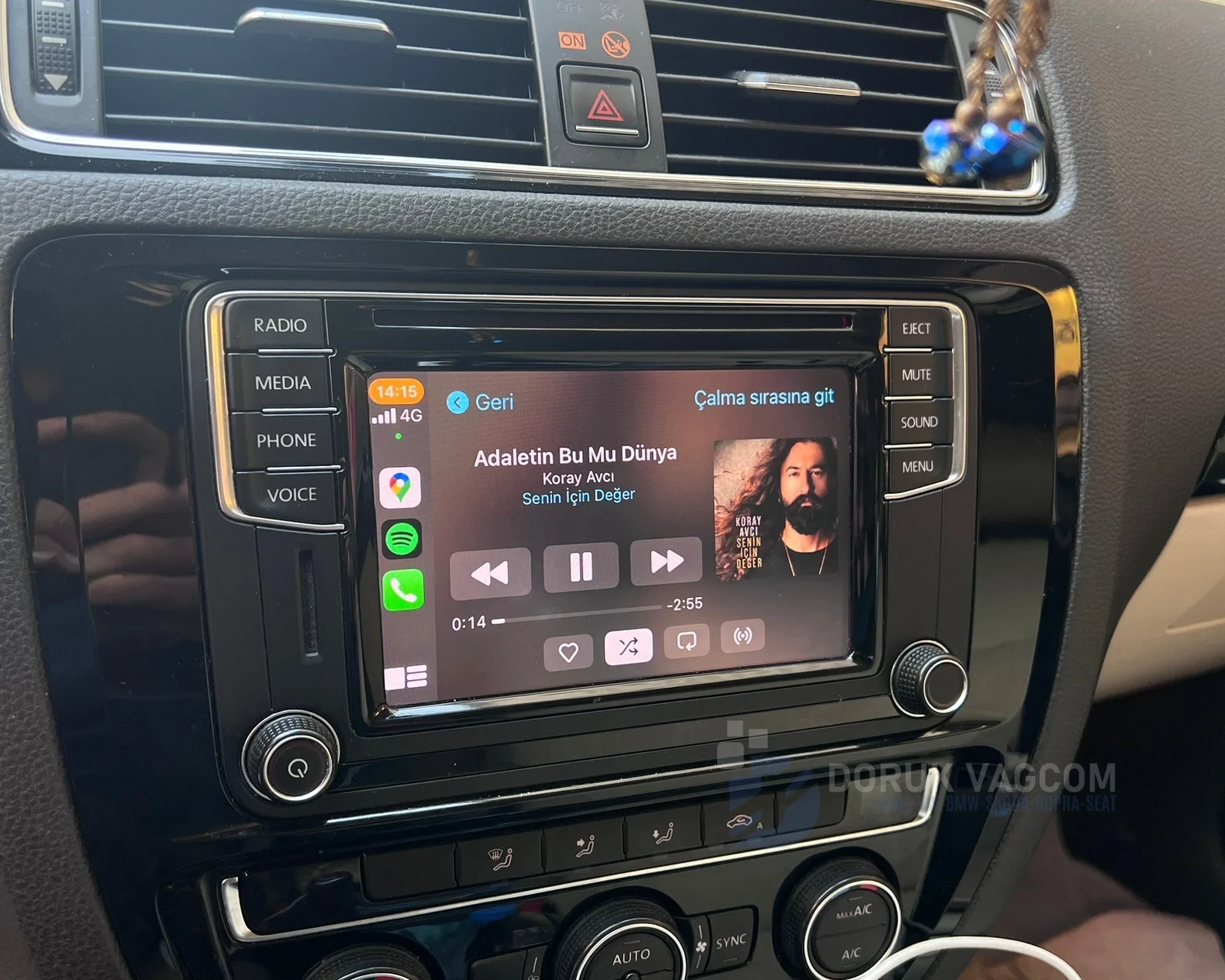 Volkswagen Jetta MK6.5 2015-2018 CARPLAY AKTİVASYONU Montajı - Detay Görsel 6 -Doruk Vagcom