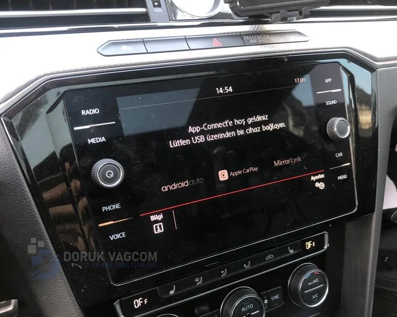 Volkswagen Passat B8 2014-2019 CARPLAY AKTİVASYONU Montajı - Detay Görsel 1 -Doruk Vagcom