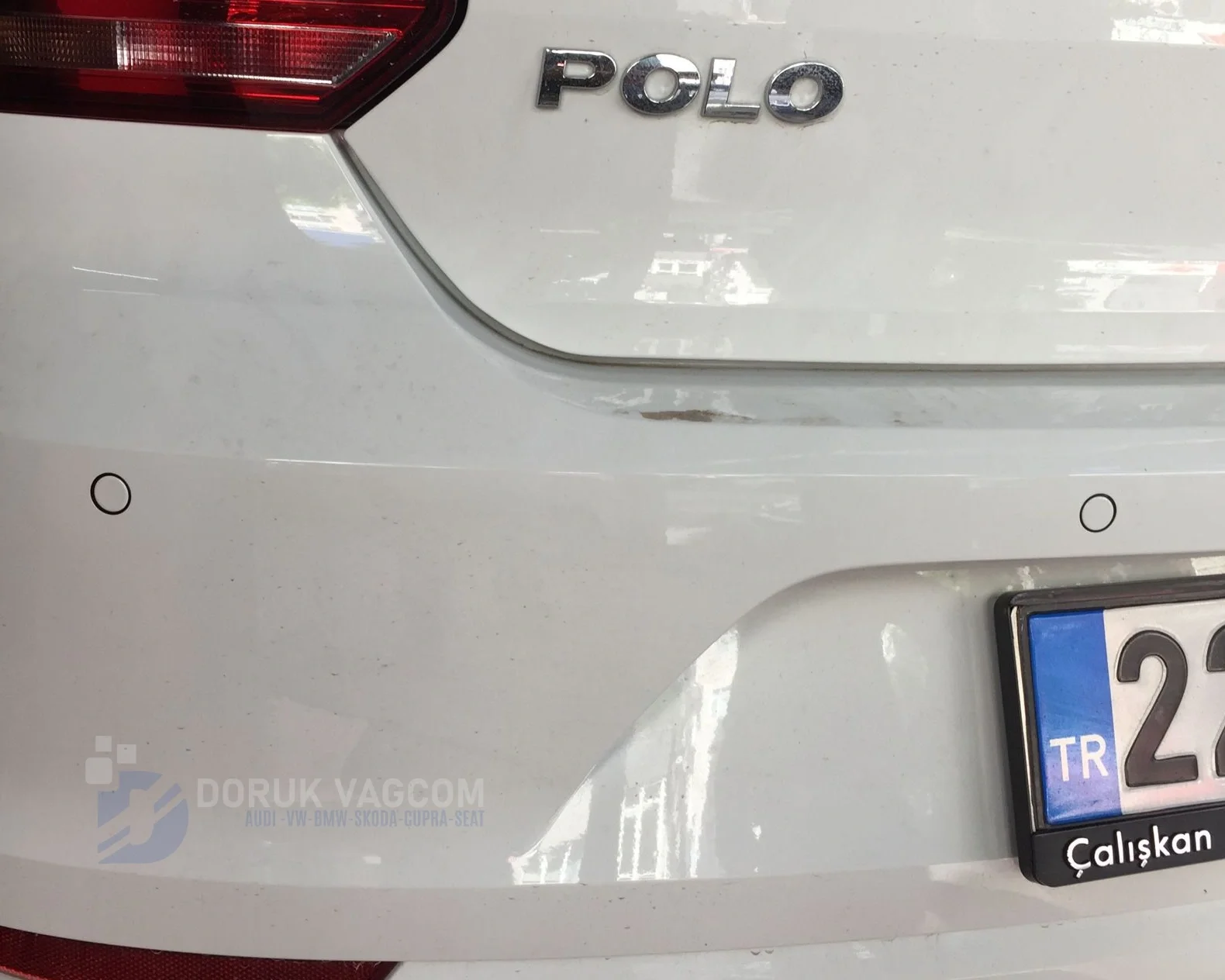 Volkswagen Polo 6C 2014-2017 PARK SENSÖRÜ MONTAJI Montajı - Detay Görsel 1 -Doruk Vagcom