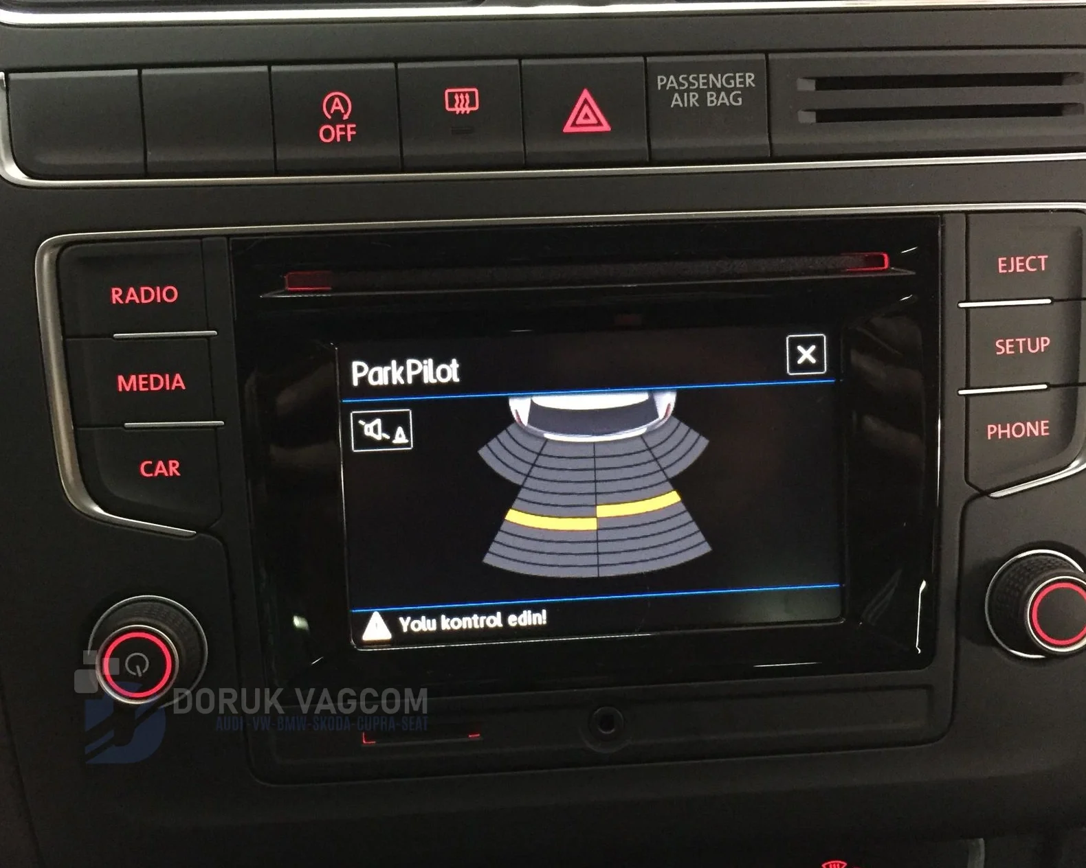 Volkswagen Polo 6C 2014-2017 PARK SENSÖRÜ MONTAJI Montajı - Detay Görsel 4 -Doruk Vagcom
