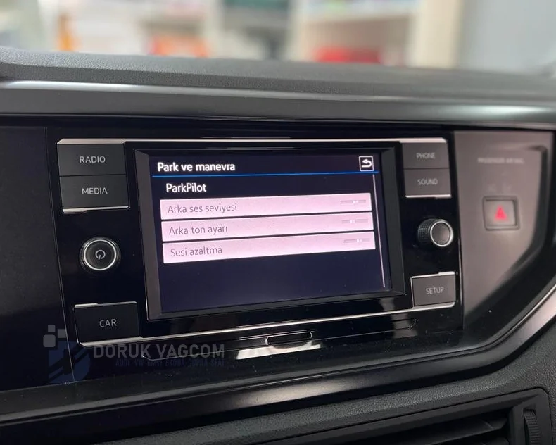 Volkswagen Polo AW1 2017-2026 PARK SENSÖRÜ MONTAJI Montajı - Detay Görsel 5 -Doruk Vagcom