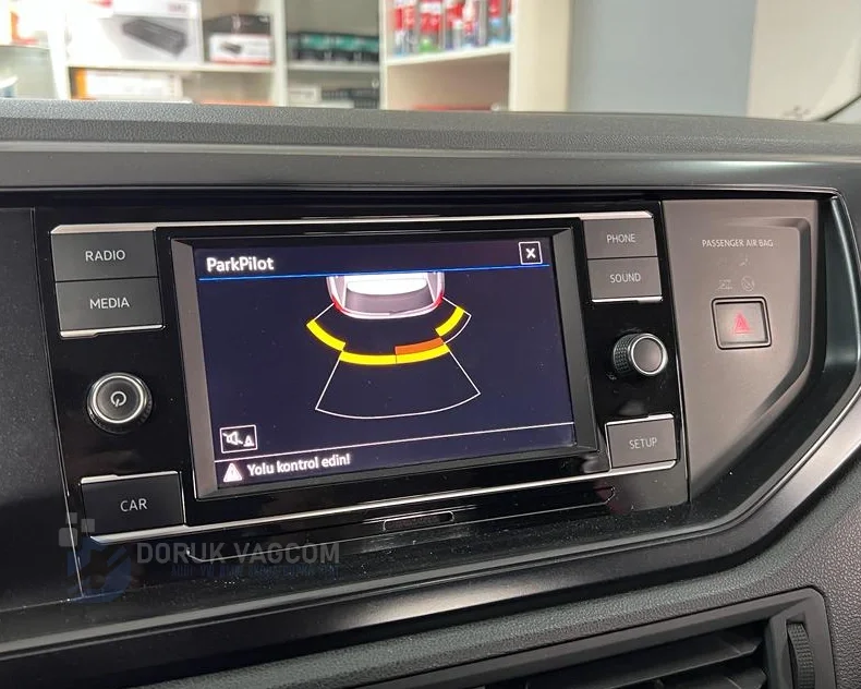Volkswagen Polo AW1 2017-2026 PARK SENSÖRÜ MONTAJI Montajı - Detay Görsel 3 -Doruk Vagcom