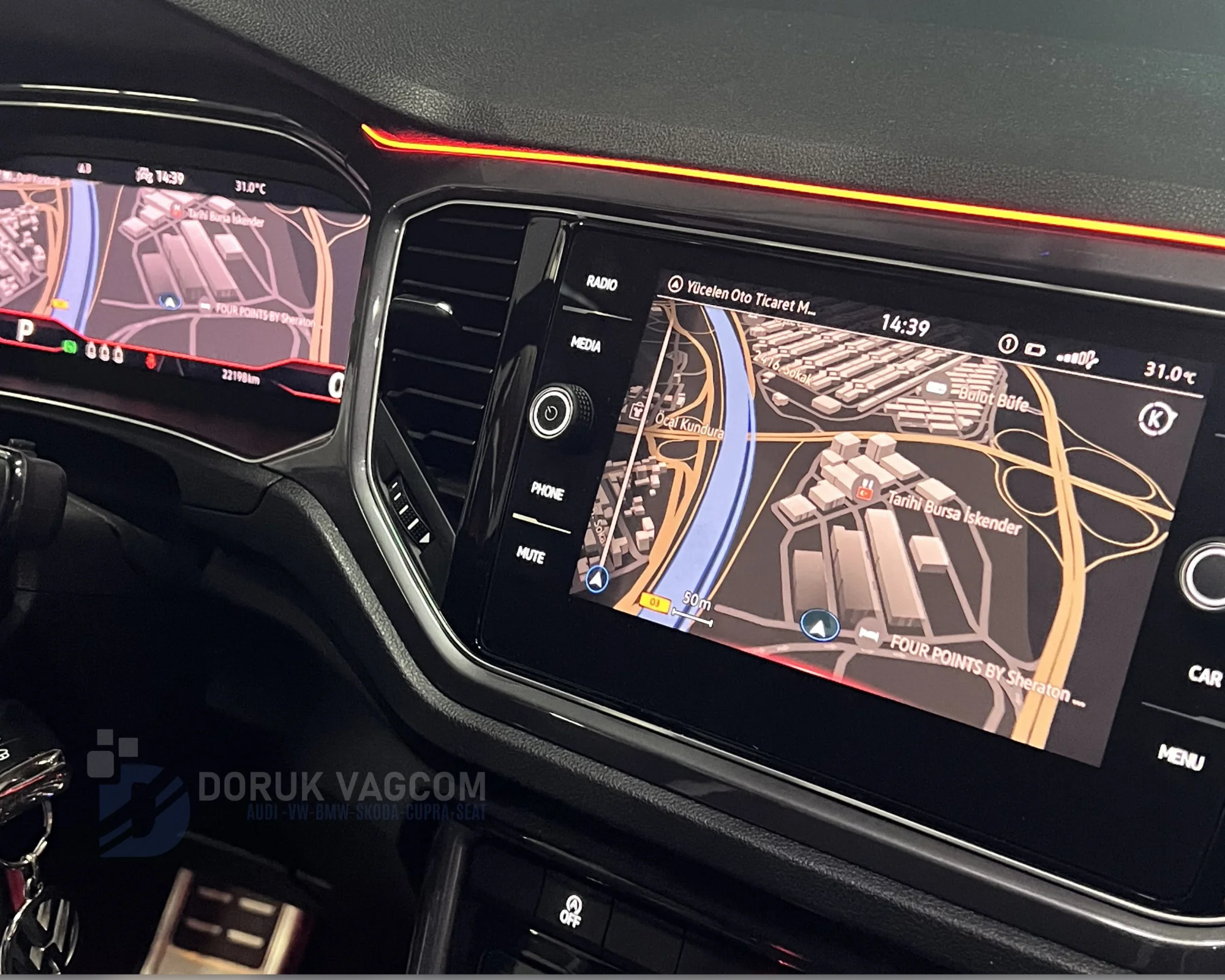 Volkswagen Polo AW1 2017-2026 NAVİGASYON AKTİVASYONU Montajı - Detay Görsel 2 -Doruk Vagcom