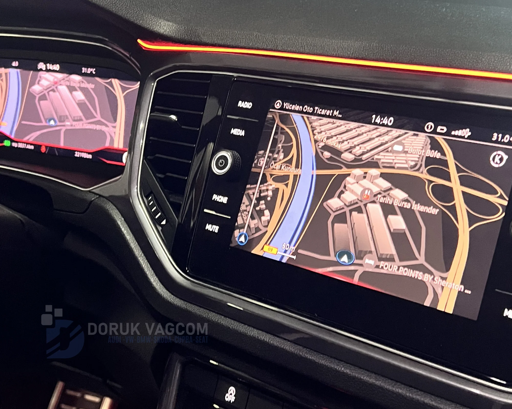 Volkswagen Polo AW1 2017-2026 NAVİGASYON AKTİVASYONU Montajı - Detay Görsel 1 -Doruk Vagcom
