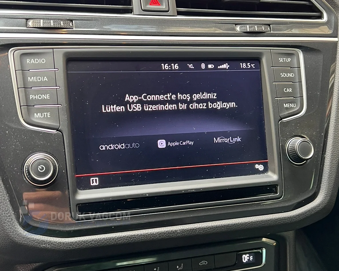 Volkswagen Tiguan MK2 2016-2024 CARPLAY AKTİVASYONU Montajı - Detay Görsel 1 -Doruk Vagcom