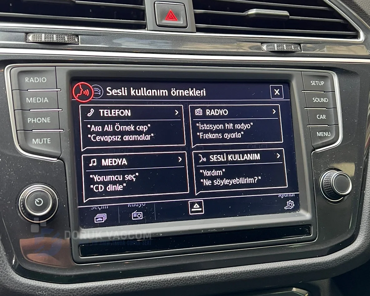 Volkswagen Tiguan MK2 2016-2024 CARPLAY AKTİVASYONU Montajı - Detay Görsel 4 -Doruk Vagcom