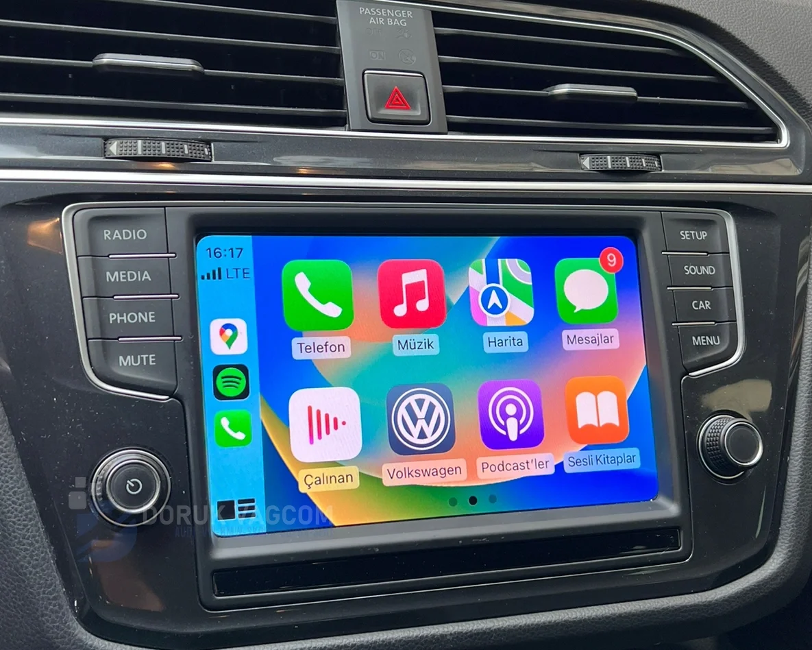 Volkswagen Tiguan MK2 2016-2024 CARPLAY AKTİVASYONU Montajı - Detay Görsel 5 -Doruk Vagcom