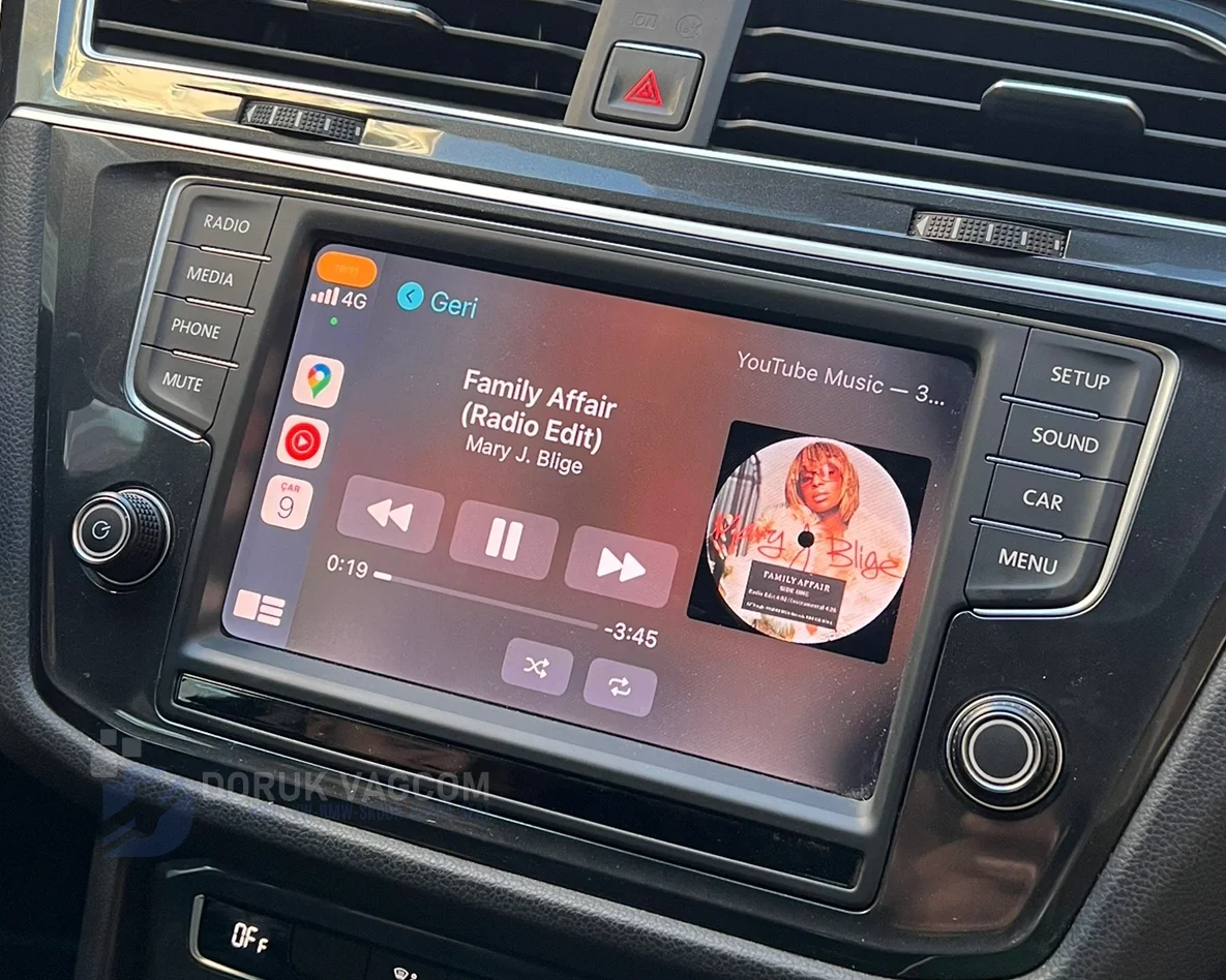 Volkswagen Tiguan MK2 2016-2024 CARPLAY AKTİVASYONU Montajı - Detay Görsel 2 -Doruk Vagcom