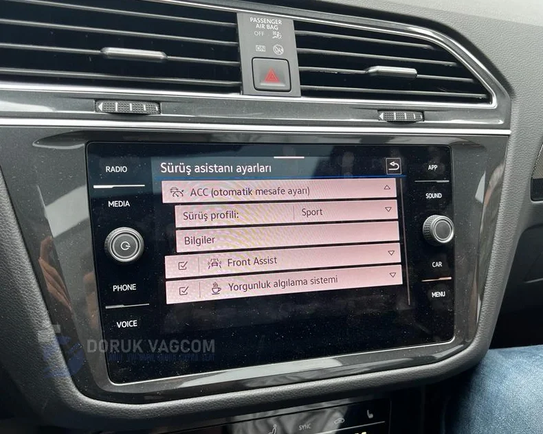 Volkswagen Tiguan MK2 2016-2024 ADAPTİF HIZ SABİTLEME MONTAJI Montajı - Detay Görsel 3 -Doruk Vagcom