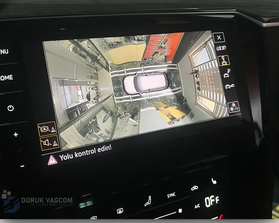 Volkswagen Arteon 3H 2017-2026 360 ÇEVRE GÖRÜŞ KAMERA MONTAJI Montajı - Detay Görsel 1 -Doruk Vagcom