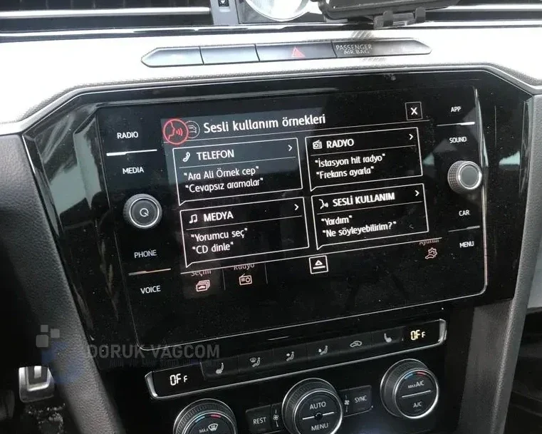 Volkswagen Arteon 3H 2017-2026 CARPLAY AKTİVASYONU Montajı - Detay Görsel 2 -Doruk Vagcom