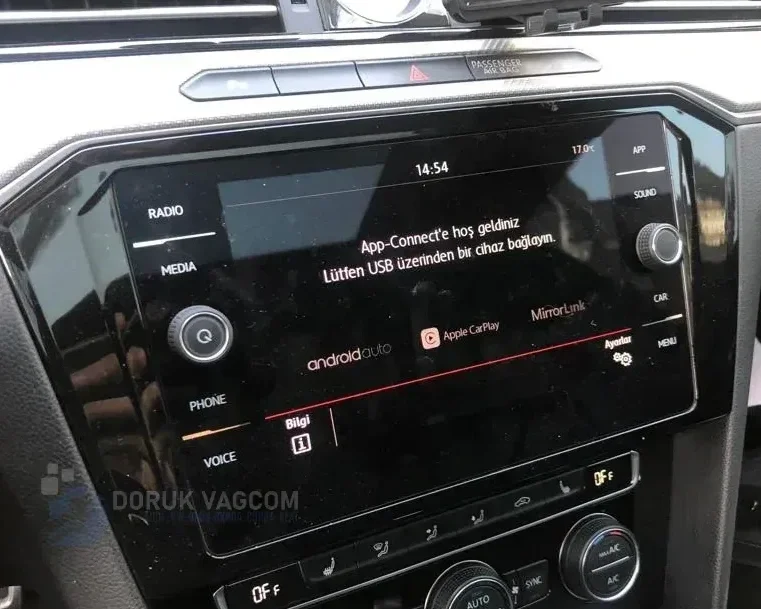 Volkswagen Arteon 3H 2017-2026 CARPLAY AKTİVASYONU Montajı - Detay Görsel 3 -Doruk Vagcom
