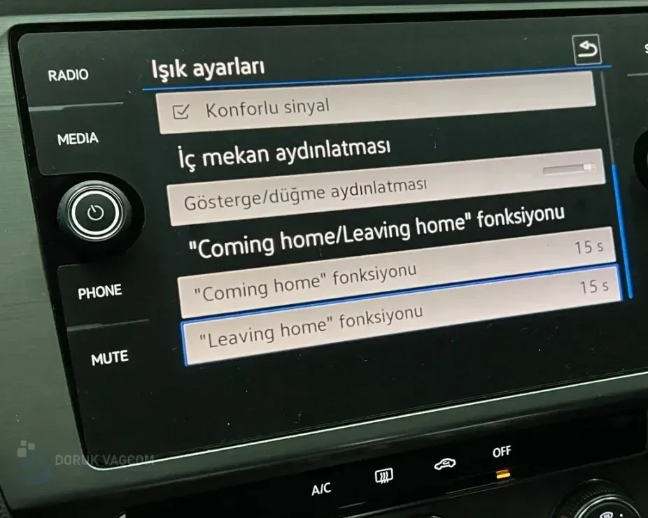 Volkswagen Arteon 3H 2017-2026 FAR YAĞMUR SENSÖRÜ MONTAJI Montajı - Detay Görsel 3 -Doruk Vagcom