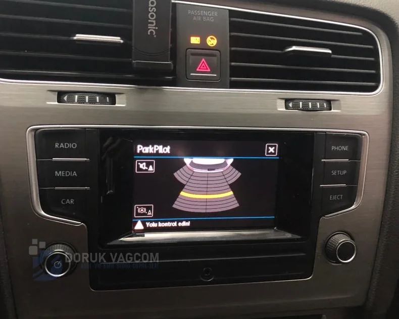Volkswagen Golf MK7 2012-2016 PARK SENSÖRÜ MONTAJI Montajı - Detay Görsel 9 -Doruk Vagcom
