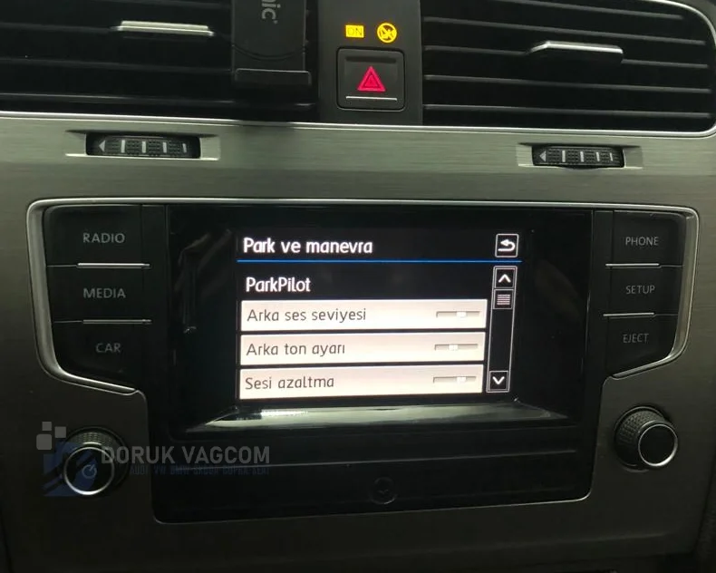 Volkswagen Golf MK7 2012-2016 PARK SENSÖRÜ MONTAJI Montajı - Detay Görsel 8 -Doruk Vagcom