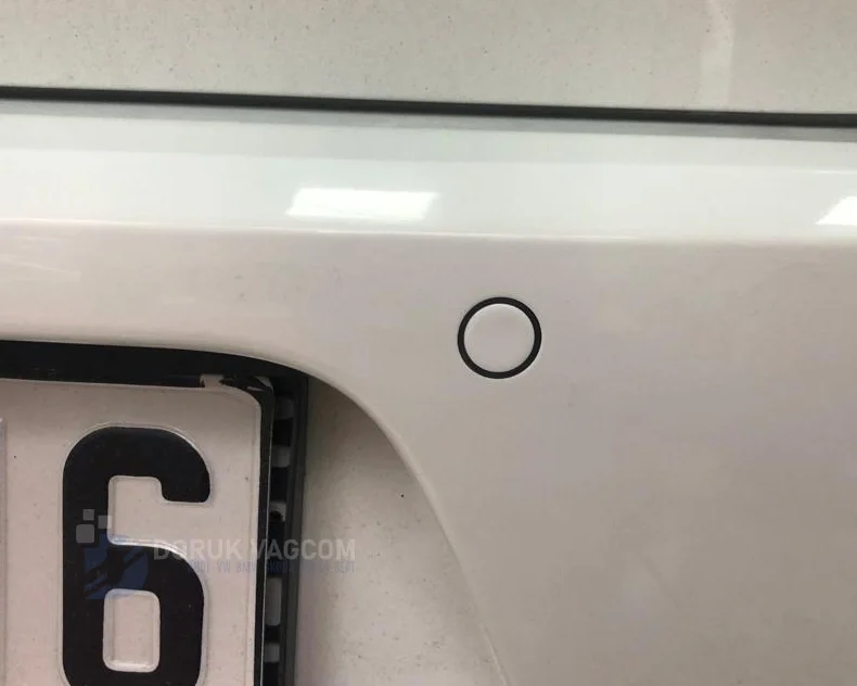 Volkswagen Golf MK7 2012-2016 PARK SENSÖRÜ MONTAJI Montajı - Detay Görsel 3 -Doruk Vagcom