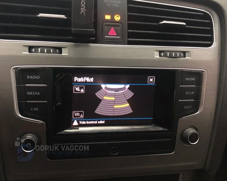 Volkswagen Golf MK7 2012-2016 PARK SENSÖRÜ MONTAJI Montajı - Detay Görsel 10 -Doruk Vagcom
