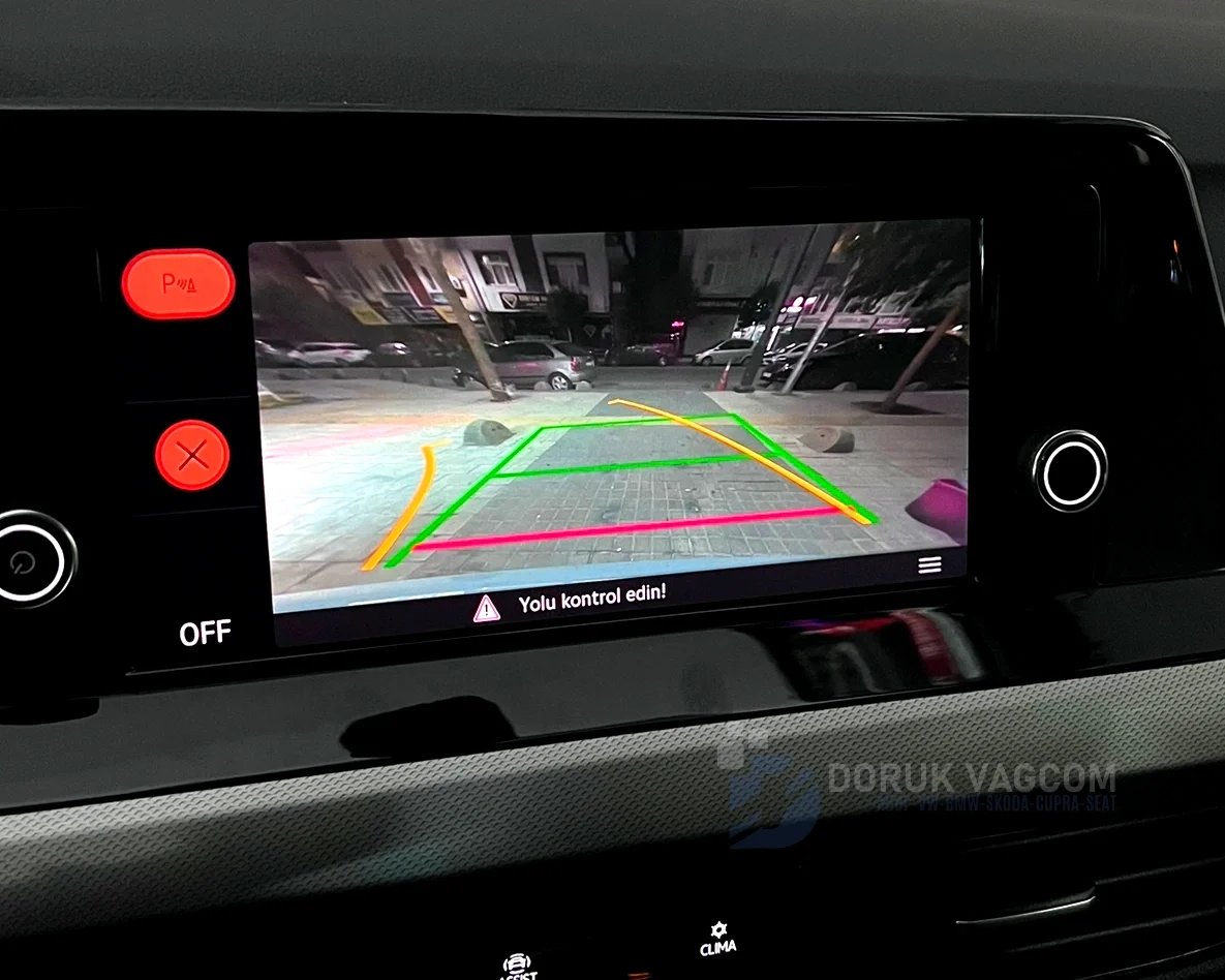 Volkswagen Golf MK8 2020-2026 GERİ GÖRÜŞ KAMERASI MONTAJI Montajı - Detay Görsel 3 -Doruk Vagcom