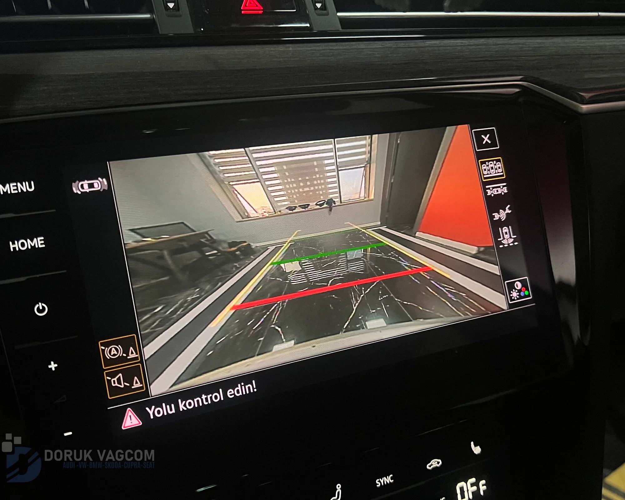 Volkswagen Passat B8.5 2019-2024 360 ÇEVRE GÖRÜŞ KAMERA MONTAJI Montajı - Detay Görsel 3 -Doruk Vagcom