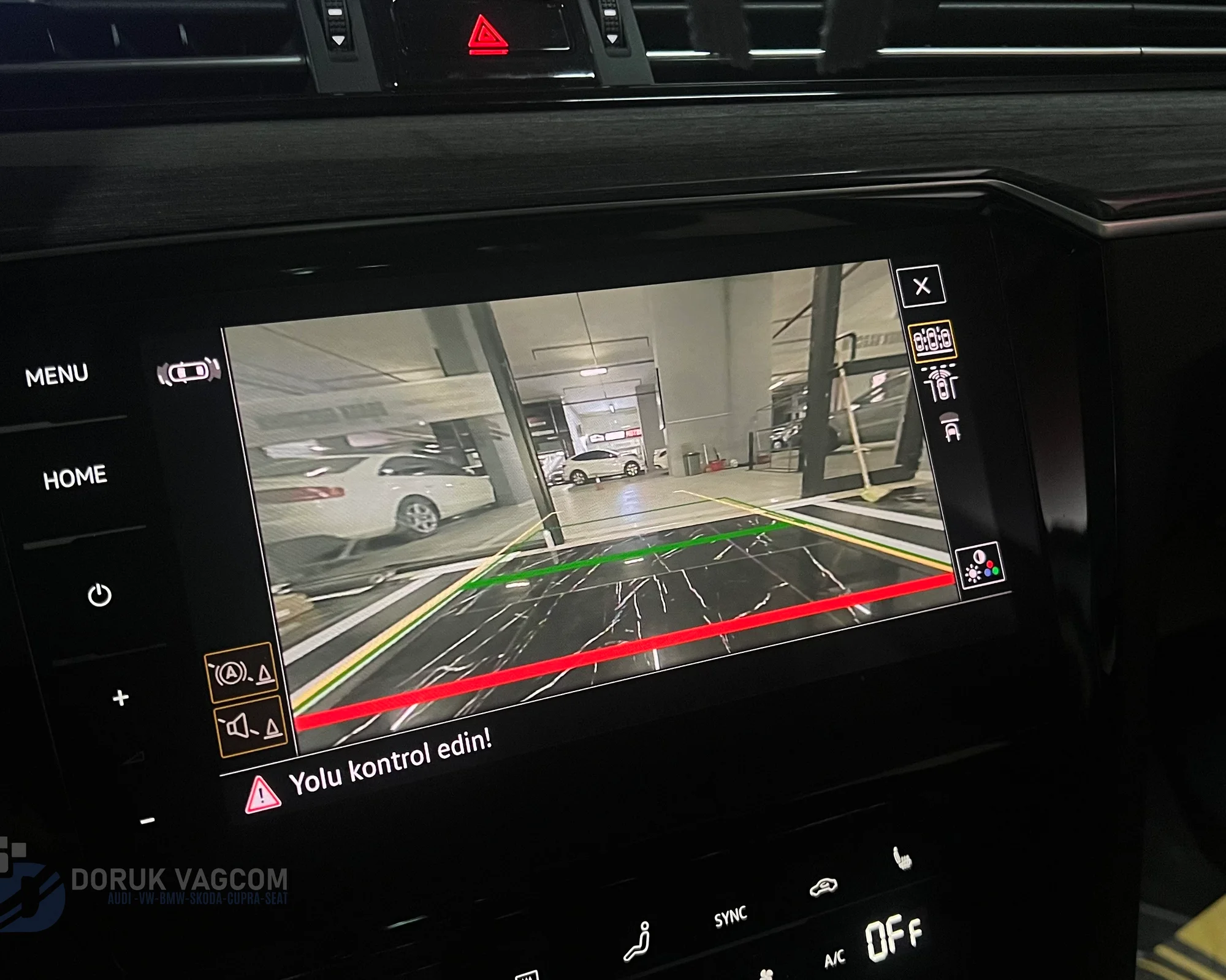 Volkswagen Passat B8.5 2019-2024 360 ÇEVRE GÖRÜŞ KAMERA MONTAJI Montajı - Detay Görsel 2 -Doruk Vagcom